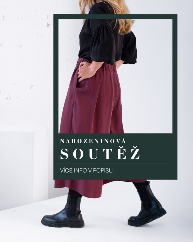 SOUTĚŽ KE 2. NAROZENINÁM NAŠÍ ZNAČKY – VYHRAJ BESTSELLEROVÉ TENCELOVÉ CULOTTKY ✨ !!! Soutěž ukončena, díky moc za...